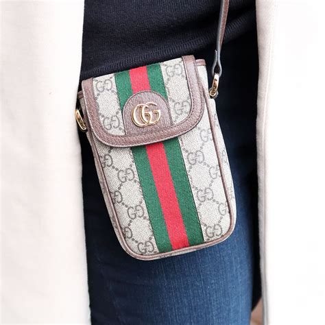 gucci pink iphone x case|Gucci phone holder crossbody.